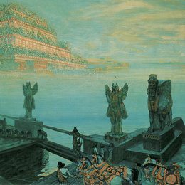 《巴比伦》弗朗齐歇克·库普卡(Frantisek Kupka)高清作品欣赏