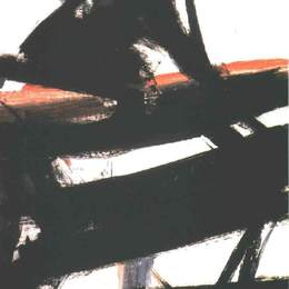 《水平锈病》弗兰茨·克莱恩(Franz Kline)高清作品欣赏