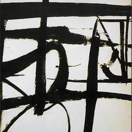 《红衣主教》弗兰茨·克莱恩(Franz Kline)高清作品欣赏