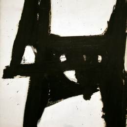 《四平方》弗兰茨·克莱恩(Franz Kline)高清作品欣赏