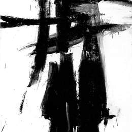 《无题》弗兰茨·克莱恩(Franz Kline)高清作品欣赏