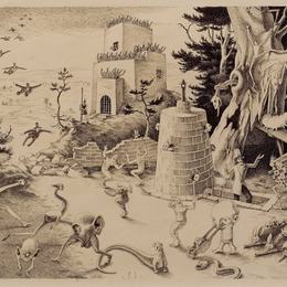 《奇幻水墨画二》弗兰兹·塞德拉克(Franz Sedlacek)高清作品欣赏