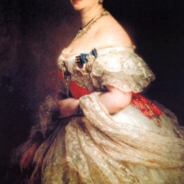 《凯瑟琳·达迪尼公主》弗兰兹-温特豪德(Franz Xaver Winterhalter)高清作品欣赏