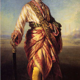 《Maharaja Dalip Singh》弗兰兹-温特豪德(Franz Xaver Winterhalter)高清作品欣赏