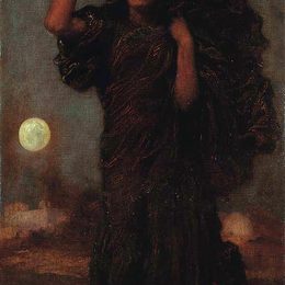 《尼罗河女人》洛尔德·弗雷德里克·莱顿(Frederic Leighton)高清作品欣赏