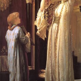 《后宫之光》洛尔德·弗雷德里克·莱顿(Frederic Leighton)高清作品欣赏