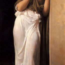 《瑙西卡》洛尔德·弗雷德里克·莱顿(Frederic Leighton)高清作品欣赏