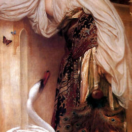 《象牙》洛尔德·弗雷德里克·莱顿(Frederic Leighton)高清作品欣赏