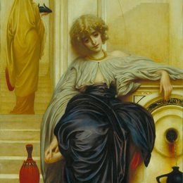 《无词歌》洛尔德·弗雷德里克·莱顿(Frederic Leighton)高清作品欣赏