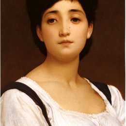 《特雷西纳》洛尔德·弗雷德里克·莱顿(Frederic Leighton)高清作品欣赏