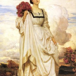 《布朗洛伯爵夫人》洛尔德·弗雷德里克·莱顿(Frederic Leighton)高清作品欣赏