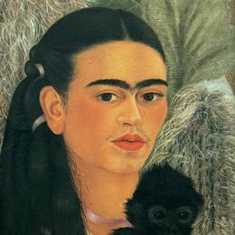 《傅朗昌和我》弗里达·卡洛(Frida Kahlo)高清作品欣赏