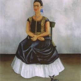 弗里达·卡洛(Frida Kahlo)高清作品:Itzcuintli Dog with Me