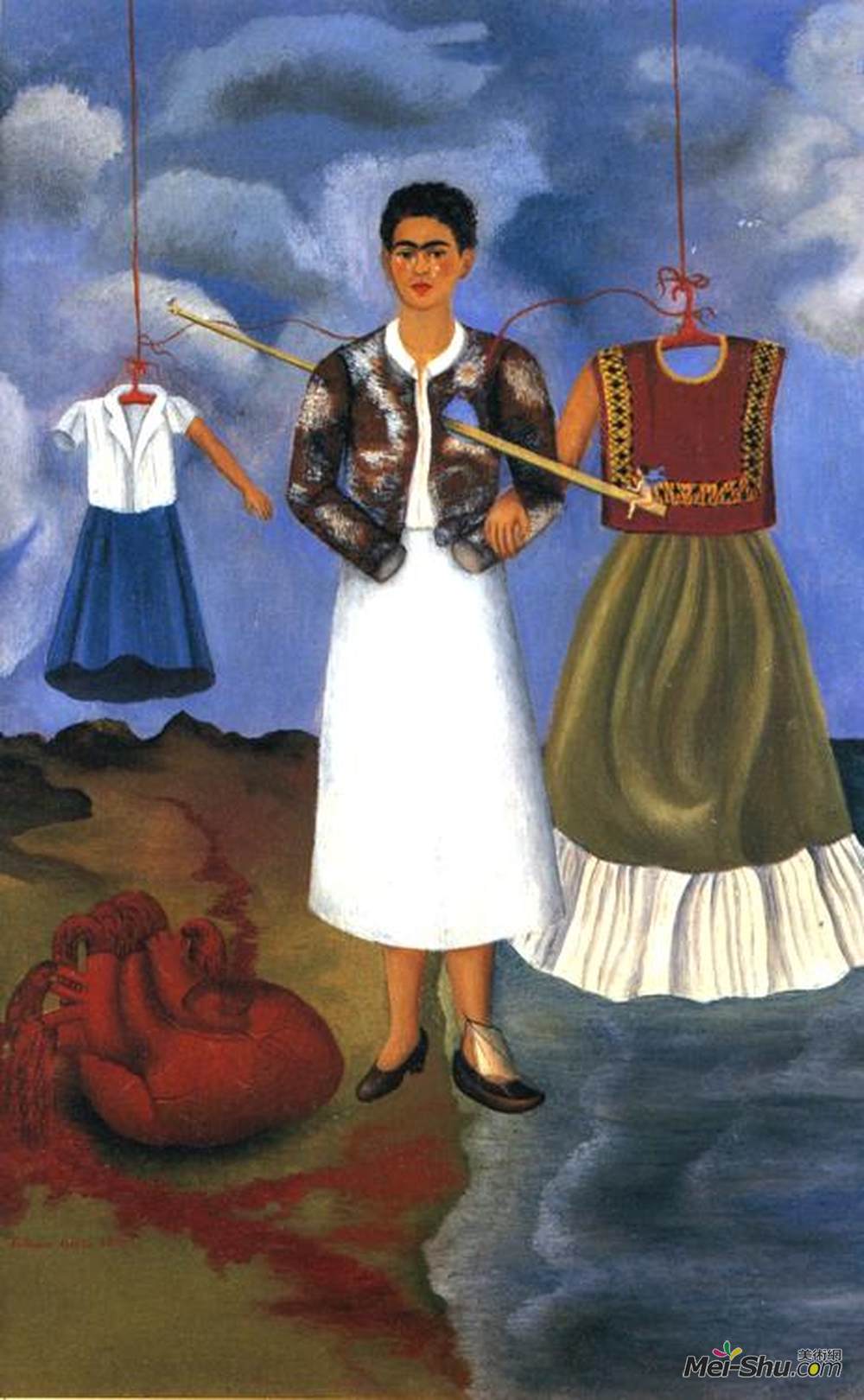 画44161《记忆(心》弗里达·卡洛(frida kahlo)高清作品欣赏更多