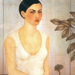 《克里斯蒂娜我姐姐的肖像》弗里达·卡洛(Frida Kahlo)高清作品欣赏