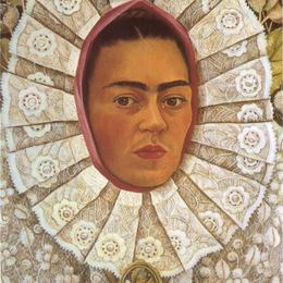 《自画像》弗里达·卡洛(Frida Kahlo)高清作品欣赏