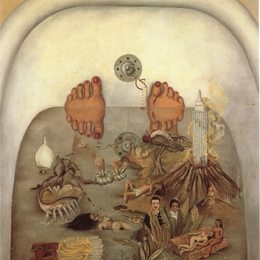 《水给了我什么》弗里达·卡洛(Frida Kahlo)高清作品欣赏