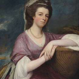 乔治·罗姆尼(George Romney)高清作品:Lady Elizabeth (Scot) Lindsay (1763–1858), Countess of Hard