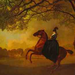 乔治·斯塔布斯(George Stubbs)高清作品:Laetitia, Lady Lade