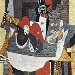 《贾景晖之瓶》乔治·布拉克(Georges Braque)高清作品欣赏