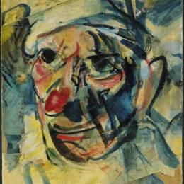 《小丑》乔治·鲁奥(Georges Rouault)高清作品欣赏
