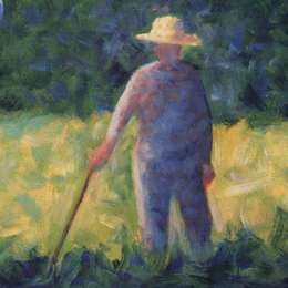 《园丁》乔治·修拉(Georges Seurat)高清作品欣赏