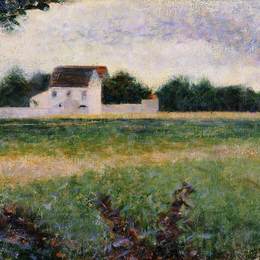 《法兰西的风景》乔治·修拉(Georges Seurat)高清作品欣赏