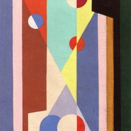 《几何构图》乔治斯·瓦米尔(Georges Valmier)高清作品欣赏