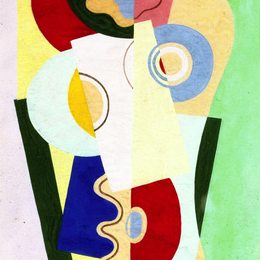 《花束》乔治斯·瓦米尔(Georges Valmier)高清作品欣赏
