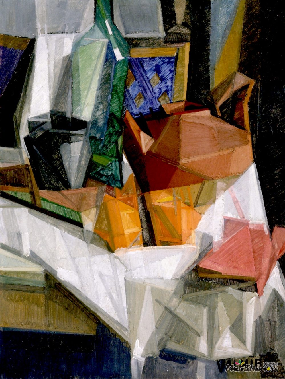 静物3号艺术家:乔治斯·瓦米尔年代:1911风格:立体主义类型:静物title