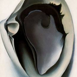 《蚌蚌》乔治亚·欧姬芙(Georgia O&amp;amp#39Keeffe)高清作品欣赏