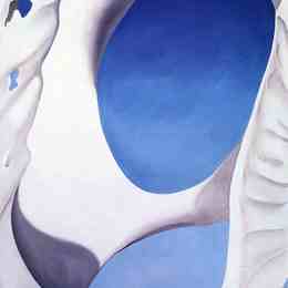 《骨盆Ⅱ》乔治亚·欧姬芙(Georgia O&amp;amp#39Keeffe)高清作品欣赏