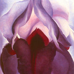 《生命之花二》乔治亚·欧姬芙(Georgia O&amp;amp#39Keeffe)高清作品欣赏