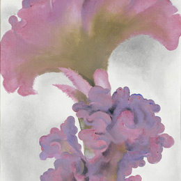 《花冠》乔治亚·欧姬芙(Georgia O&amp;amp#39Keeffe)高清作品欣赏