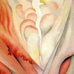 《花卉抽象》乔治亚·欧姬芙(Georgia O&amp;amp#39Keeffe)高清作品欣赏