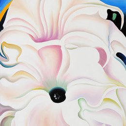 《贝拉夫人》乔治亚·欧姬芙(Georgia O&amp;amp#39Keeffe)高清作品欣赏