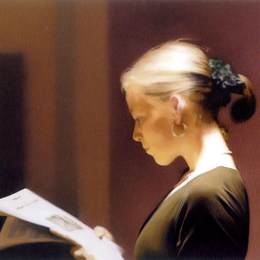 《阅读》葛哈·李希特(Gerhard Richter)高清作品欣赏