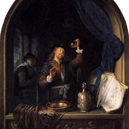 《内科医生》格利特窦(Gerrit Dou)高清作品欣赏