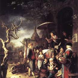 《江湖医生》格利特窦(Gerrit Dou)高清作品欣赏