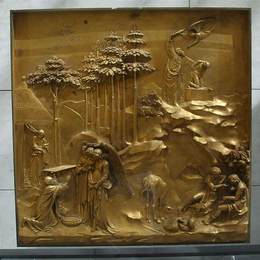 《亚伯拉罕》洛伦佐·吉贝尔蒂(Ghiberti)高清作品欣赏