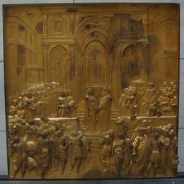 《国王陛下和王后》洛伦佐·吉贝尔蒂(Ghiberti)高清作品欣赏