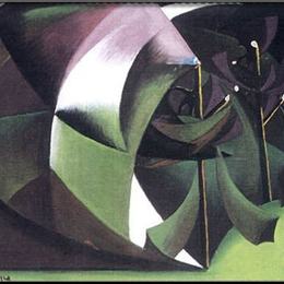 《阿尔贝里穆蒂拉蒂》贾科莫·巴拉(Giacomo Balla)高清作品欣赏