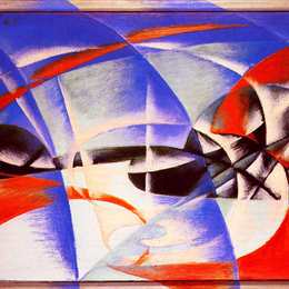 《景观》贾科莫·巴拉(Giacomo Balla)高清作品欣赏