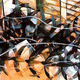 《燕子飞翔》贾科莫·巴拉(Giacomo Balla)高清作品欣赏