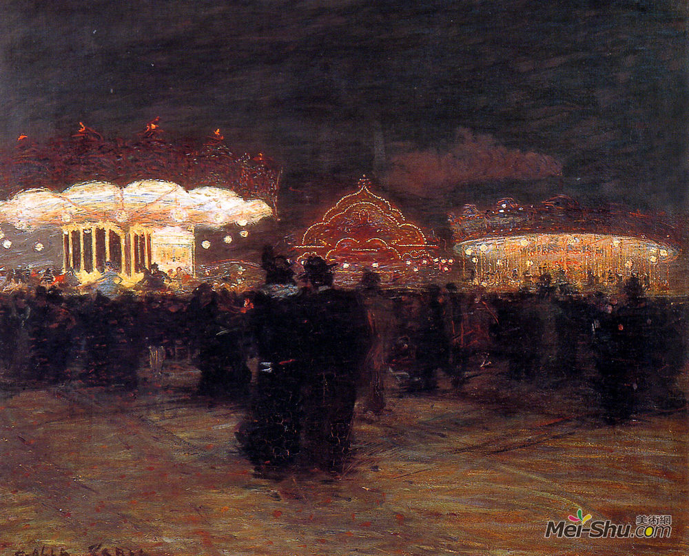 贾科莫巴拉giacomoballa高清作品lunaparkparís