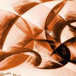 《运动合成》贾科莫·巴拉(Giacomo Balla)高清作品欣赏