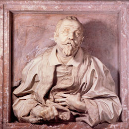 吉安·洛伦佐·贝尔尼尼(Gian Lorenzo Bernini)高清作品:Memorial Bust of Gabriele Fonseca