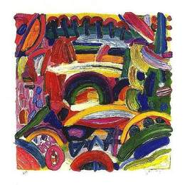 《现阶段》基利恩·艾雷斯(Gillian Ayres)高清作品欣赏