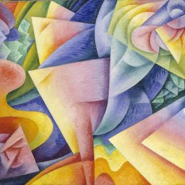 《鲸鱼》吉诺·塞韦里(Gino Severini)高清作品欣赏