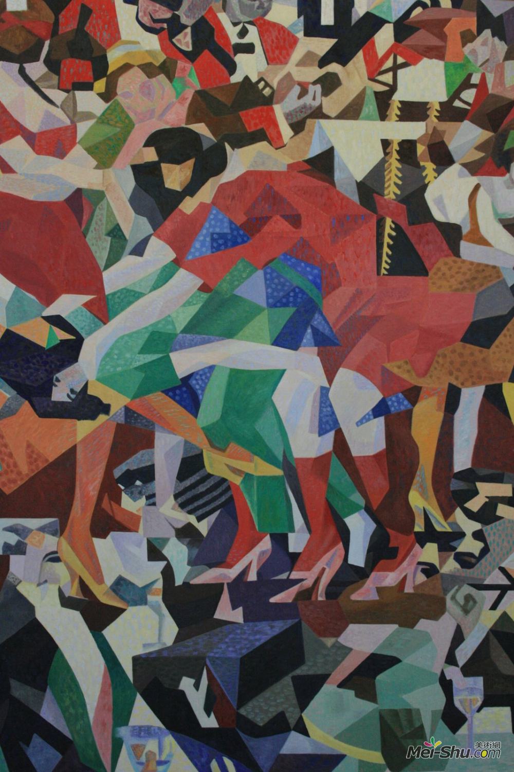 吉诺·塞韦里(gino severini)高清作品《无题》